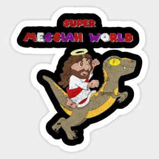 super messiah Sticker